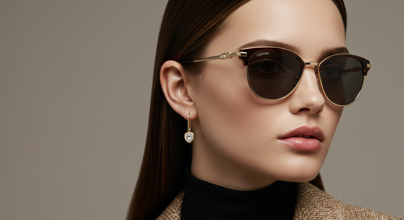 Óculos de sol feminina