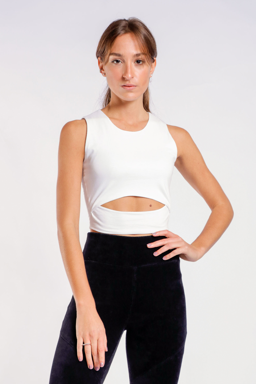 CROPPED LAH - BRANCO