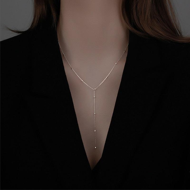 Colar Feminino Pontos de Luz Prata 925