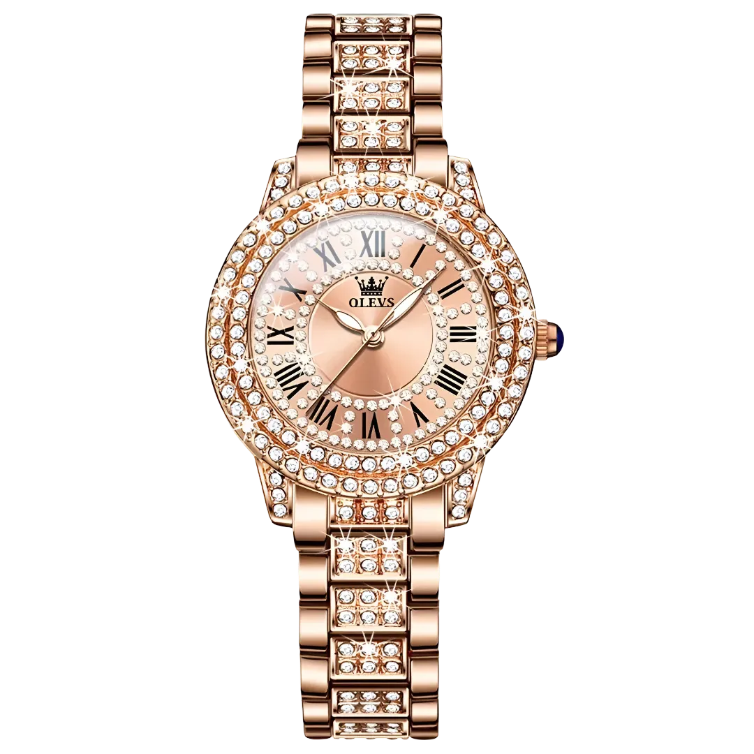 Relógio Feminino OLEVS Brilhante - Elegância em Cada Detalhe