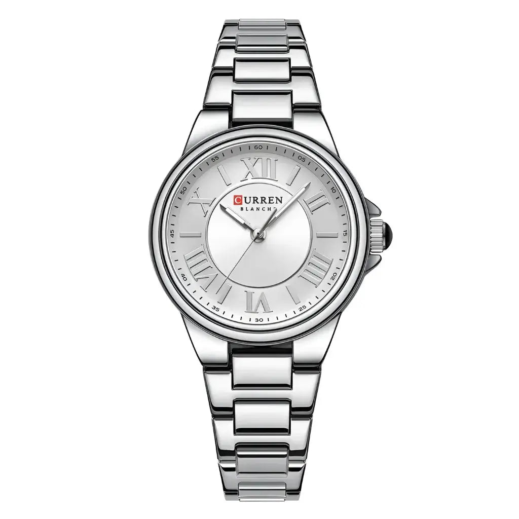 Relógio de Pulso Feminino Prata Modelo Grace