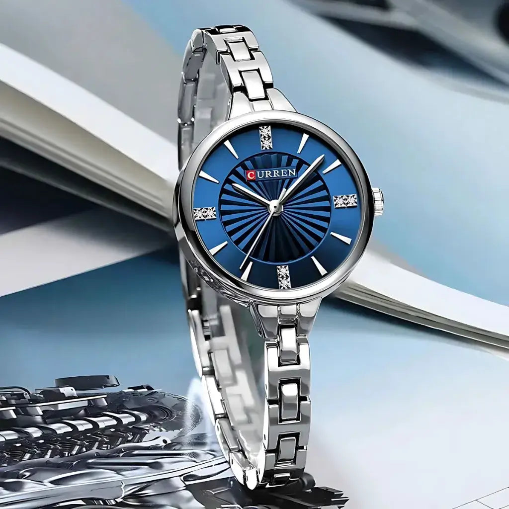 Relógio de Pulso Feminino Prata Modelo Royale