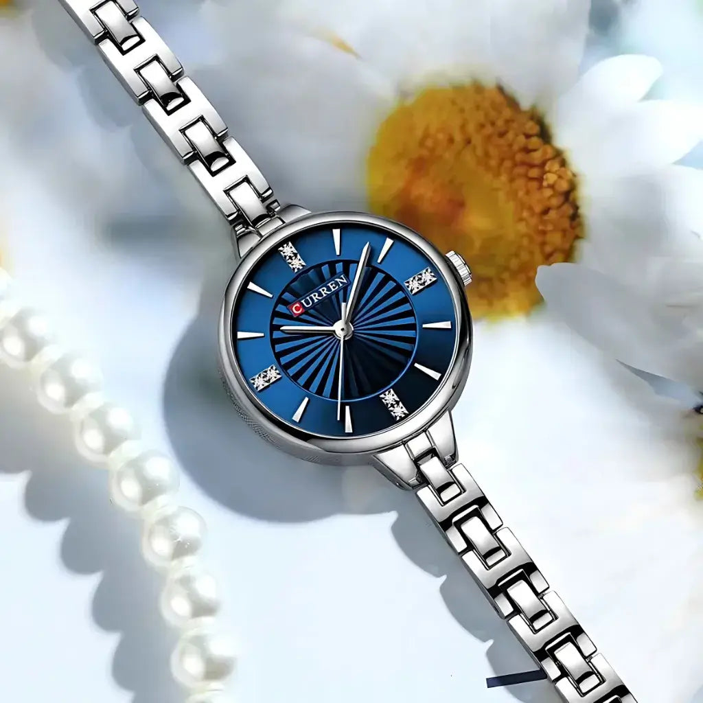 Relógio de Pulso Feminino Prata Modelo Royale