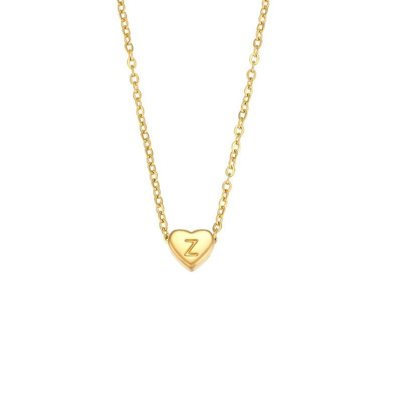 Colar Feminino Inicial Coração