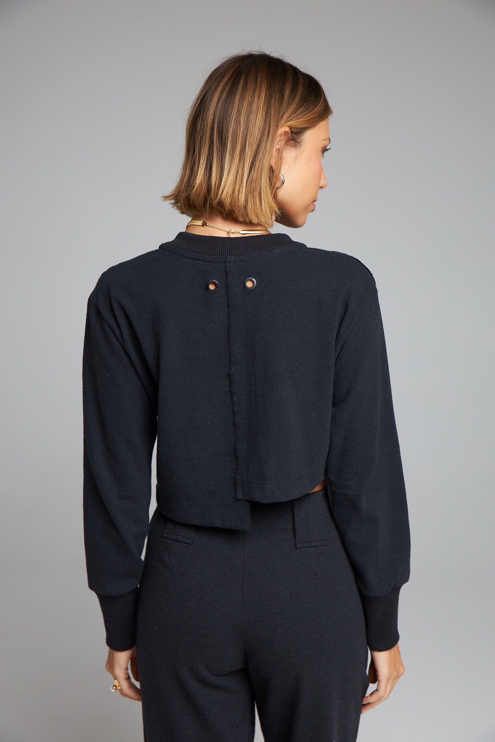CROPPED ECOS - PRETO