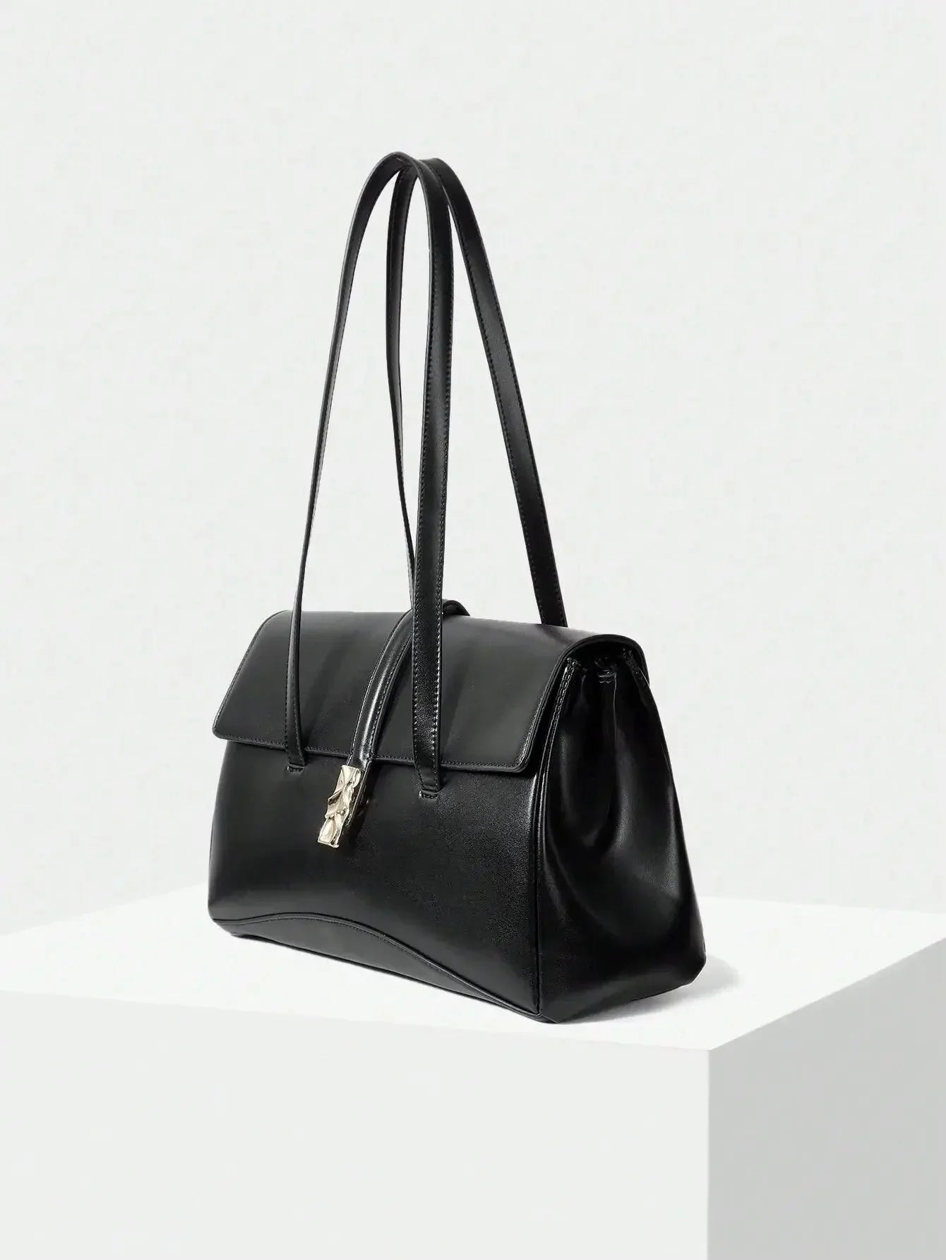 Bolsa Feminina De Ombro Com Detalhe De Fivela - Fiorella