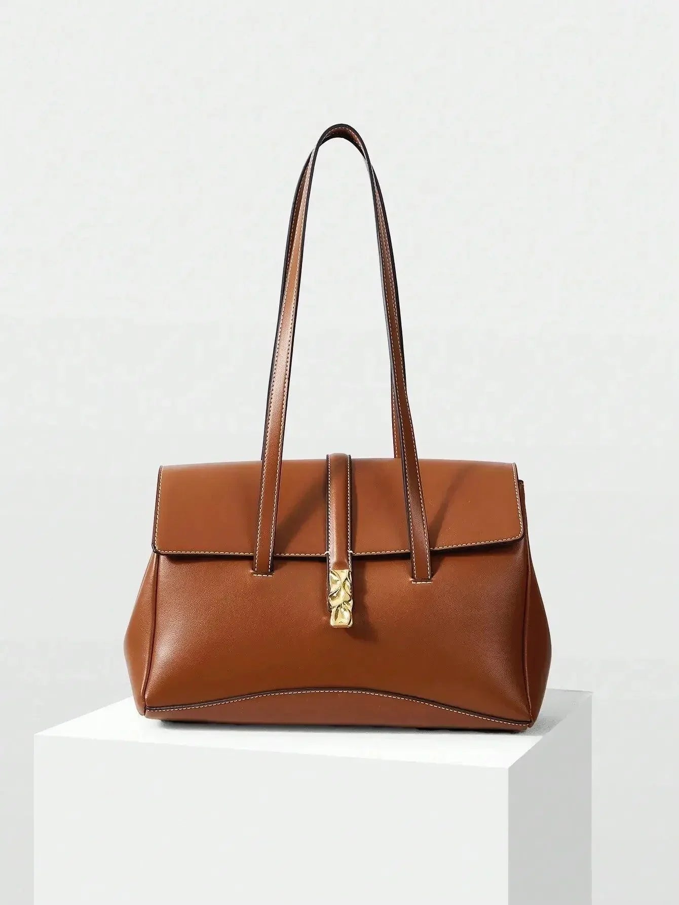 Bolsa Feminina De Ombro Com Detalhe De Fivela - Fiorella