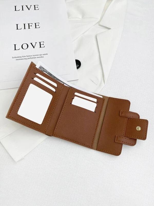 Carteira De Bolso Tri-fold Texturada - Sophistica