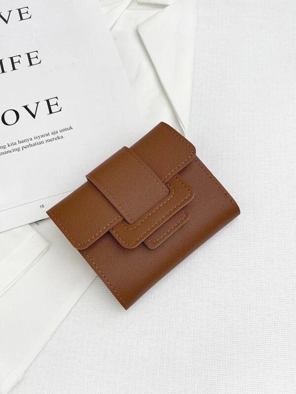Carteira De Bolso Tri-fold Texturada - Sophistica