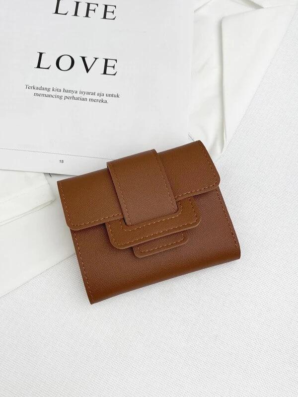 Carteira De Bolso Tri-fold Texturada - Sophistica